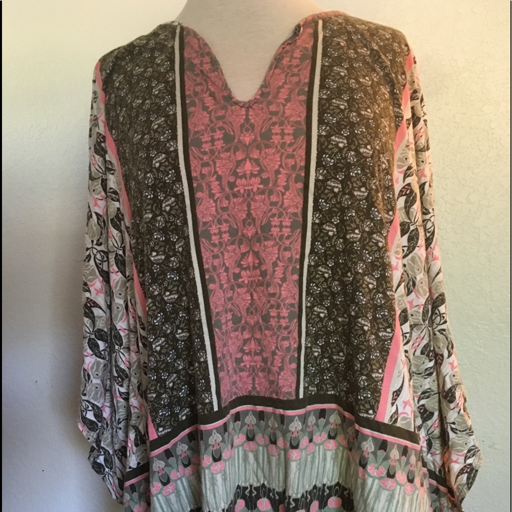 Lane Bryant Women’s Top Blouse Loose V Neck 18/20